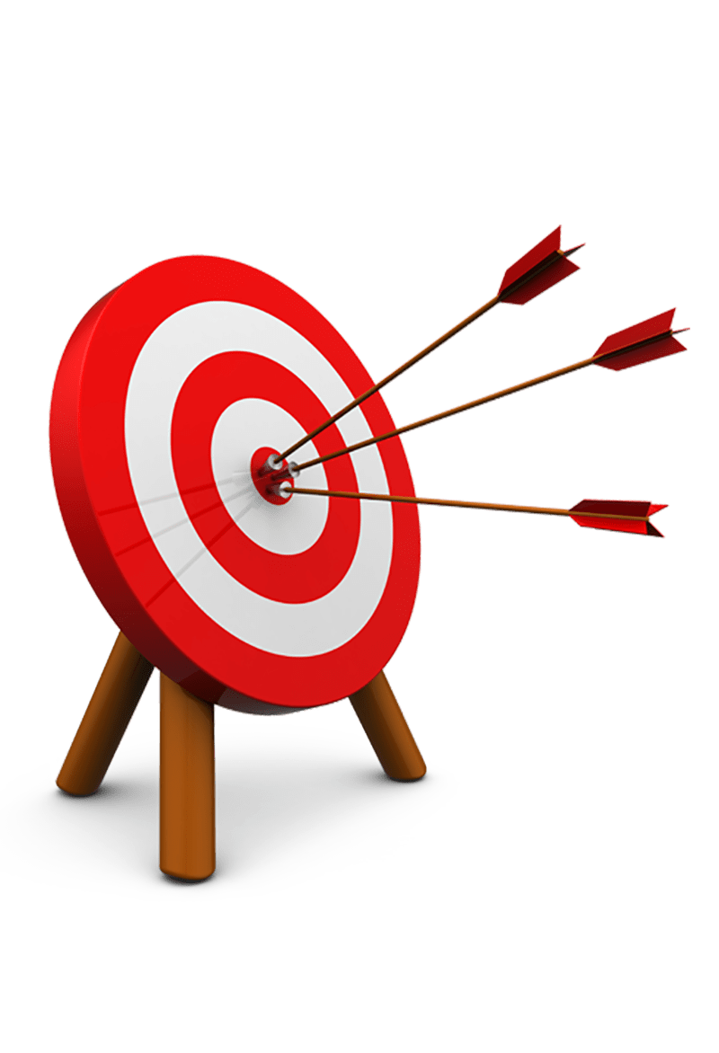 Таргет означає ціль. Таргетована реклама спрямовується максимально вузько на потенційного споживача за - інтересами, віком, статтю, локалізацією, списками телефонів і e-mail. Машинний таргетинг, який використовує штучний інтелект, робить фокусування за тисячами показників.